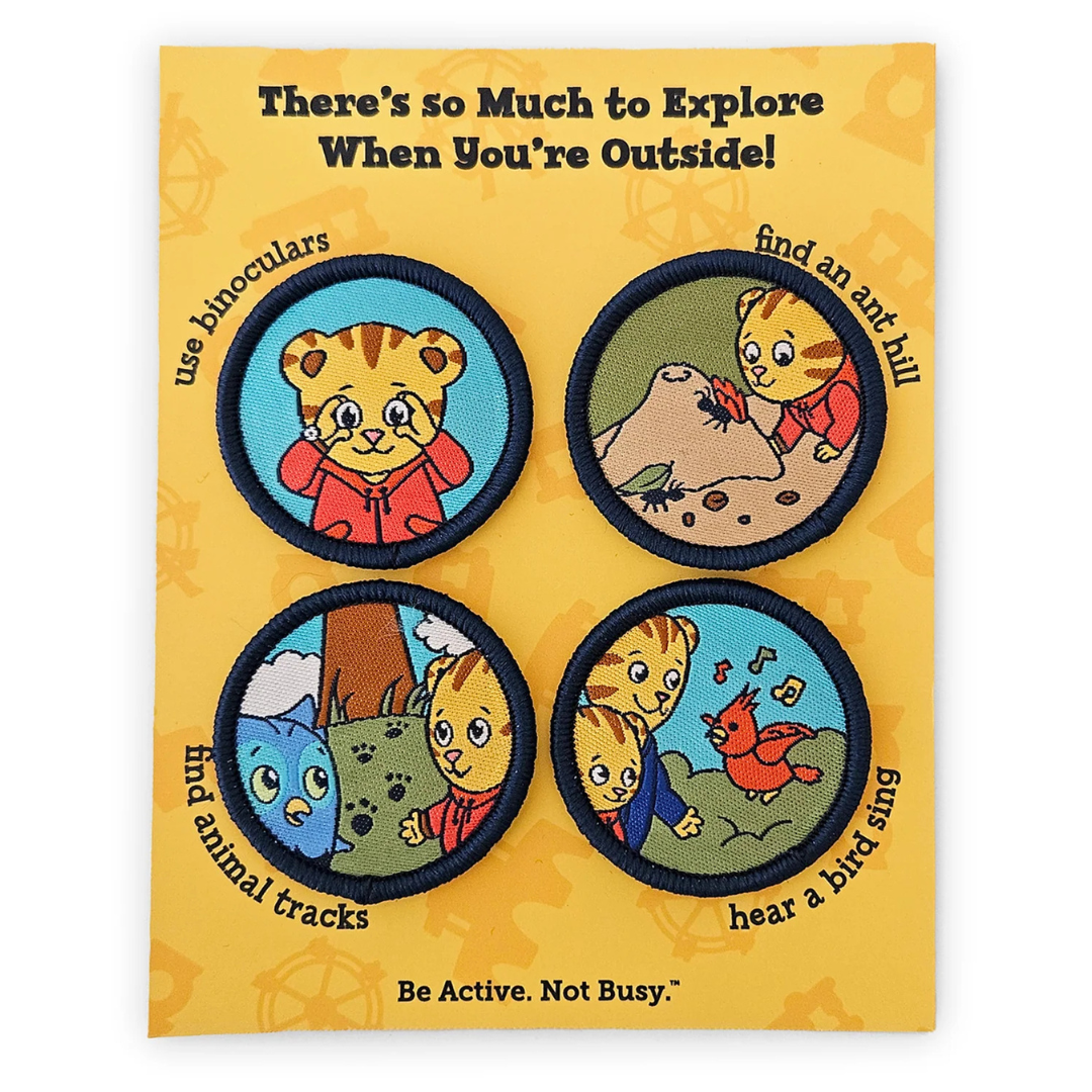 Daniel Tiger's Neighborhood Explore Outside Patches