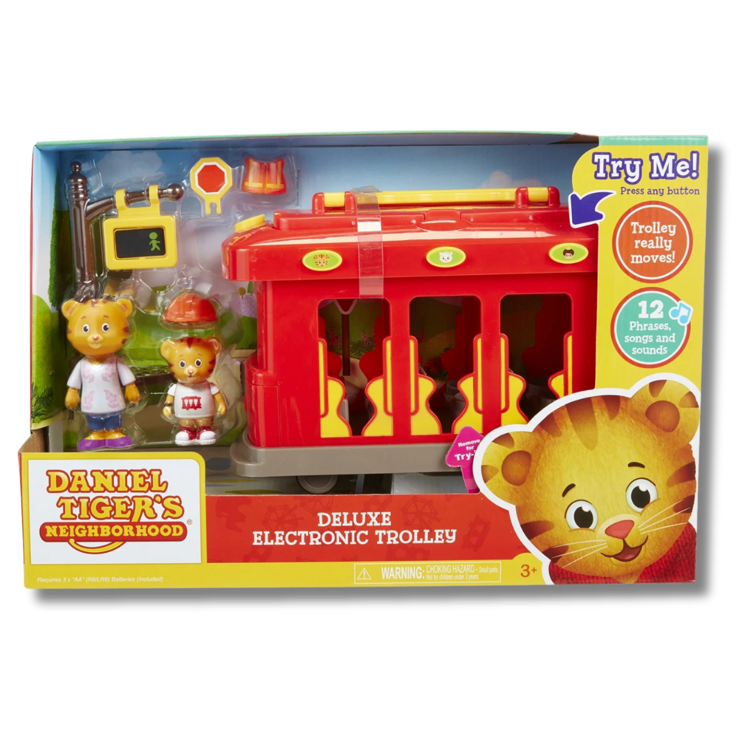 Daniel Tiger's Neighborhood Deluxe Electronic Trolley