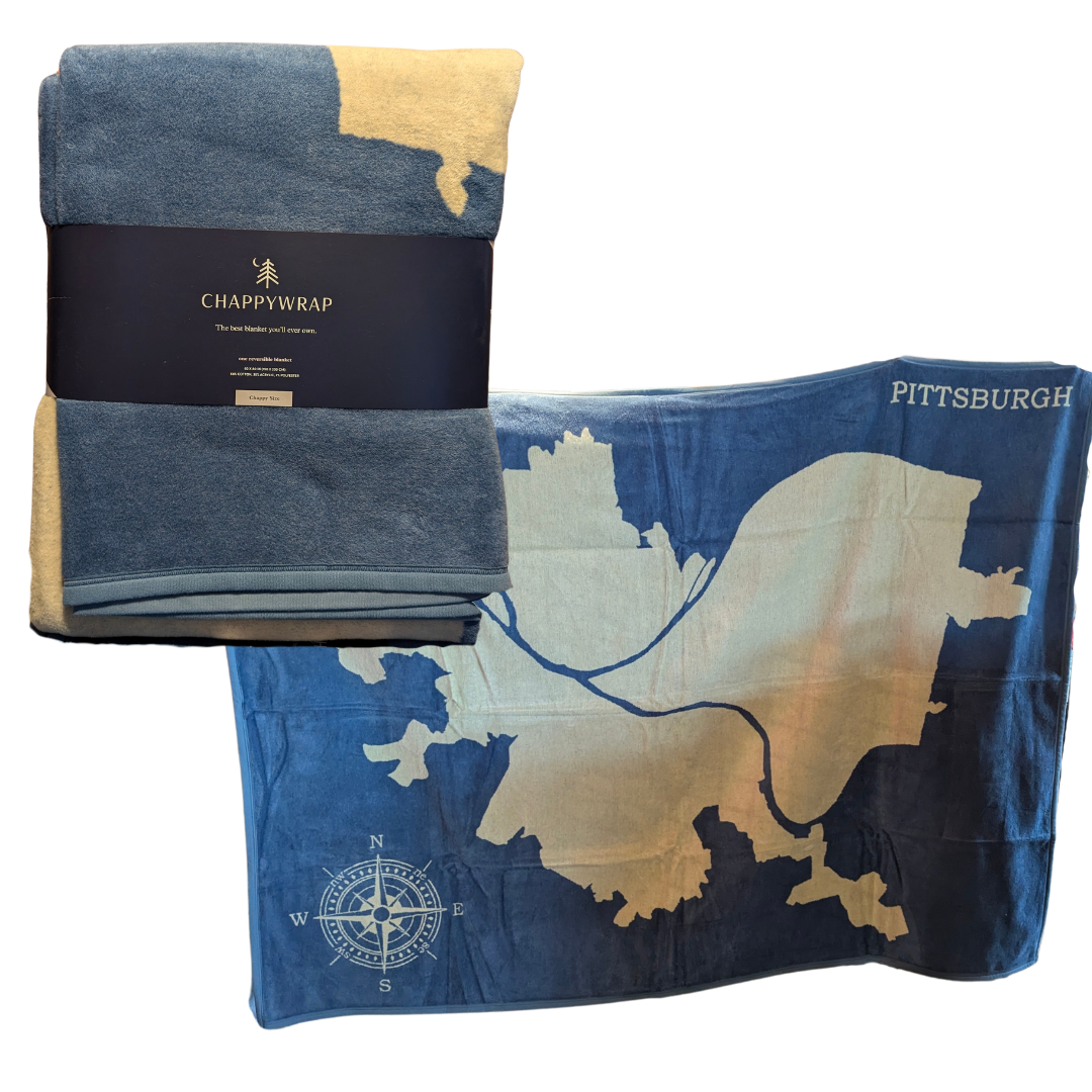 Pittsburgh Map Blanket