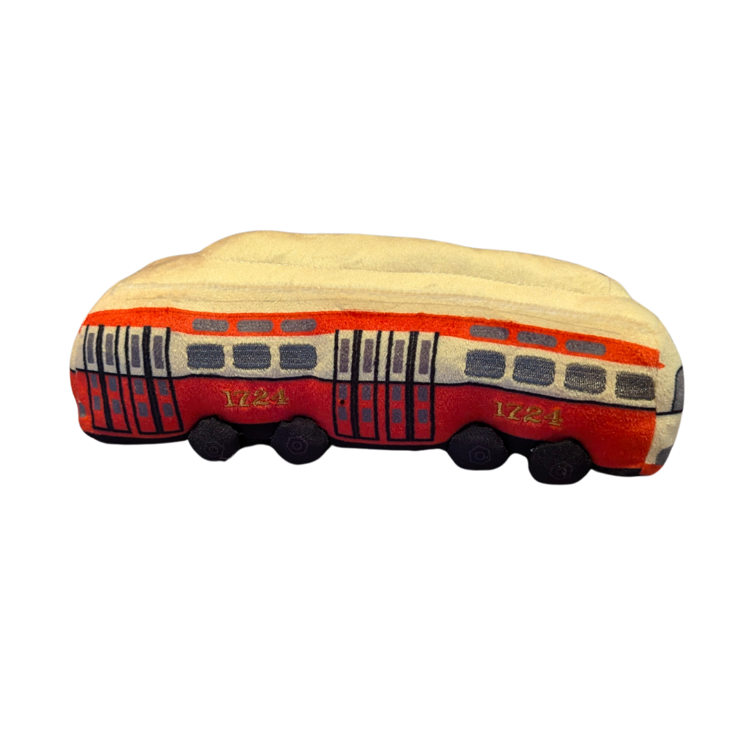 Trolley Plush Dog Toy