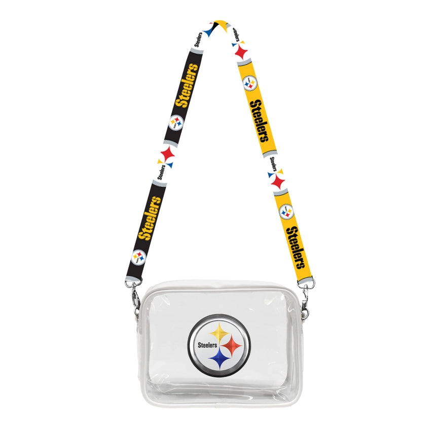 Pittsburgh Steelers Clear Belt Bag