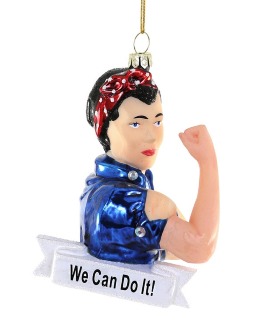 Rosie the Riveter Ornament