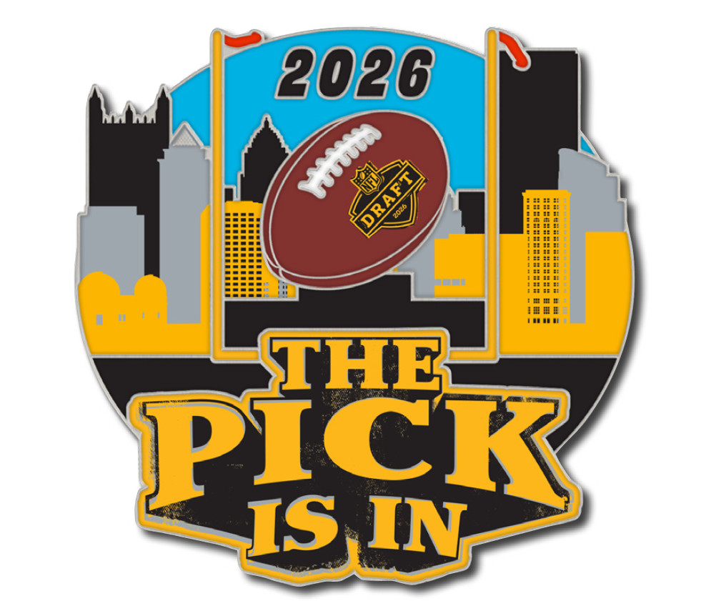 Pittsburgh 2026 NFL Draft Collector Pins