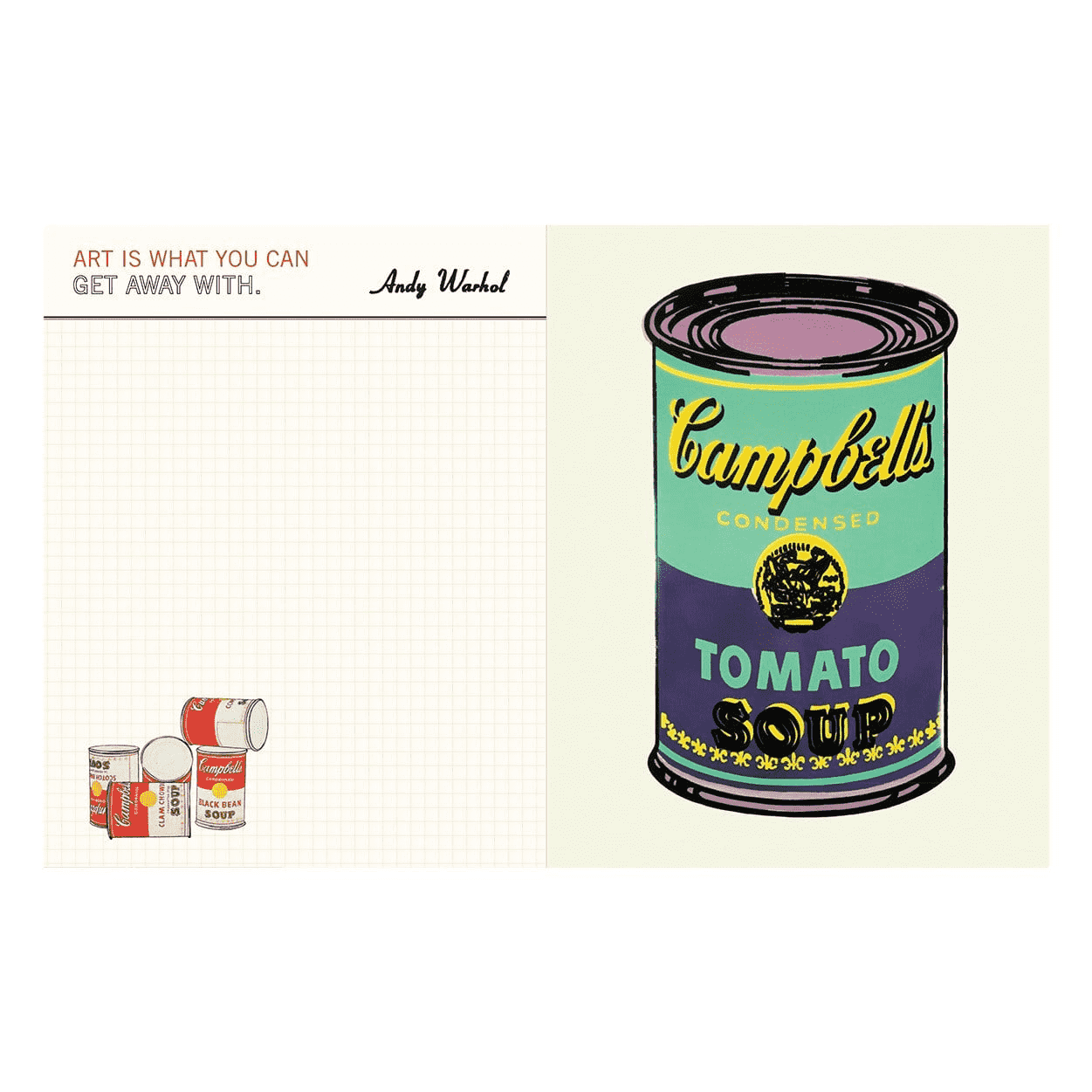 Andy Warhol Undated Pocket Planner