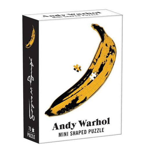 Andy Warhol Mini Shaped Banana Puzzle