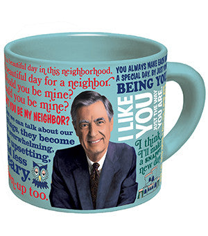 Mister Rogers Sweater Changing Mug