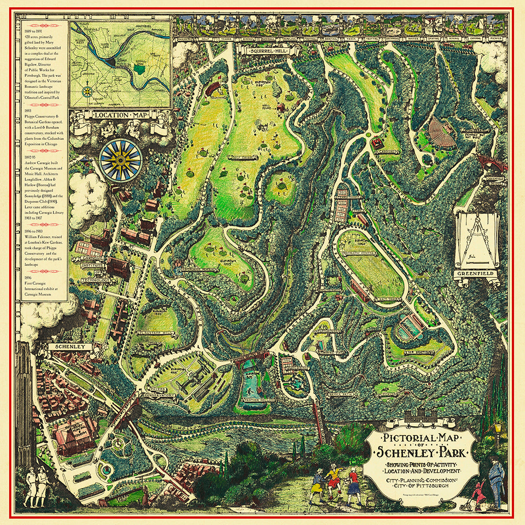 Schenley Park Print