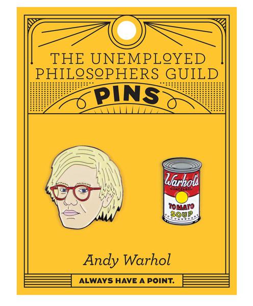 Andy Warhol Enamel Pin Set