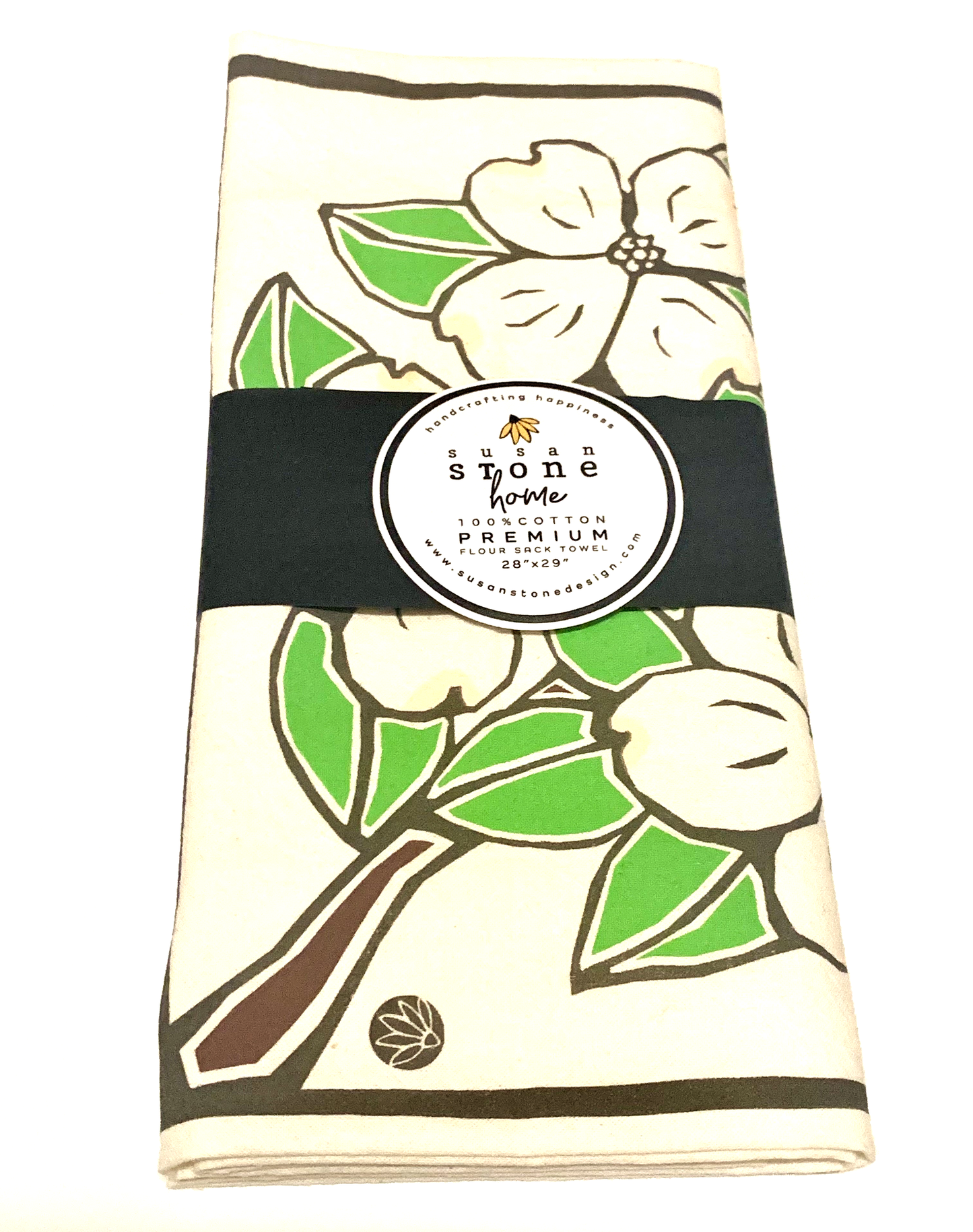 Floral Tea Towel