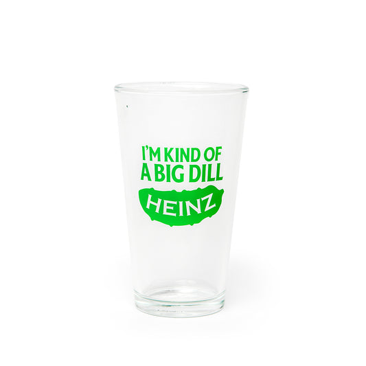"I'm Kind of a Big Dill" Heinz Pickle Pint Glass