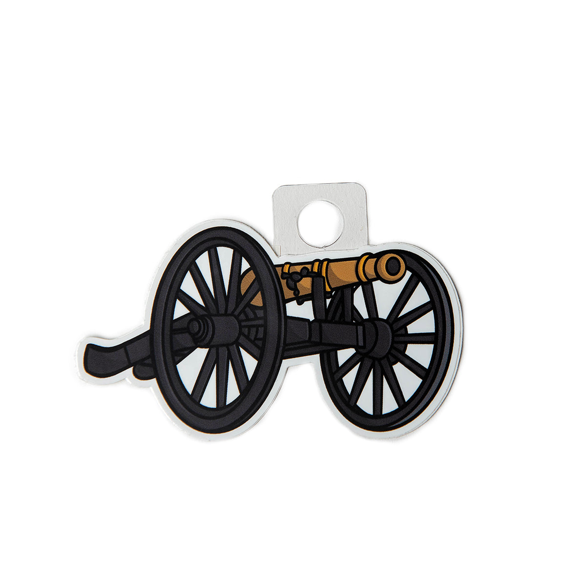 Fort Pitt Cannon Weatherproof Vinyl Sticker