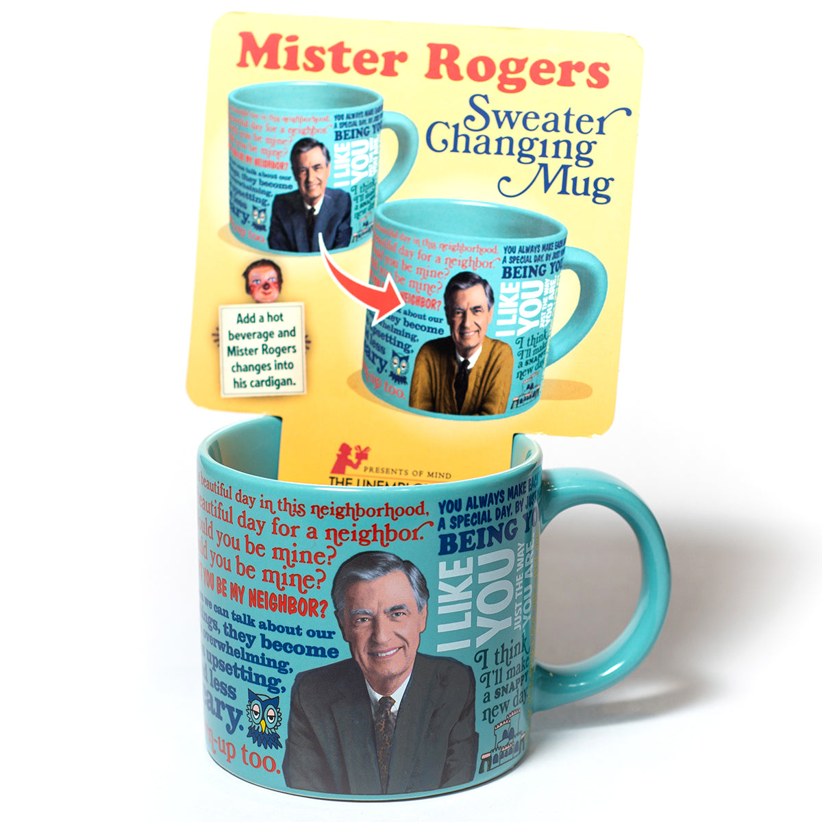 Mister Rogers Sweater Changing Mug