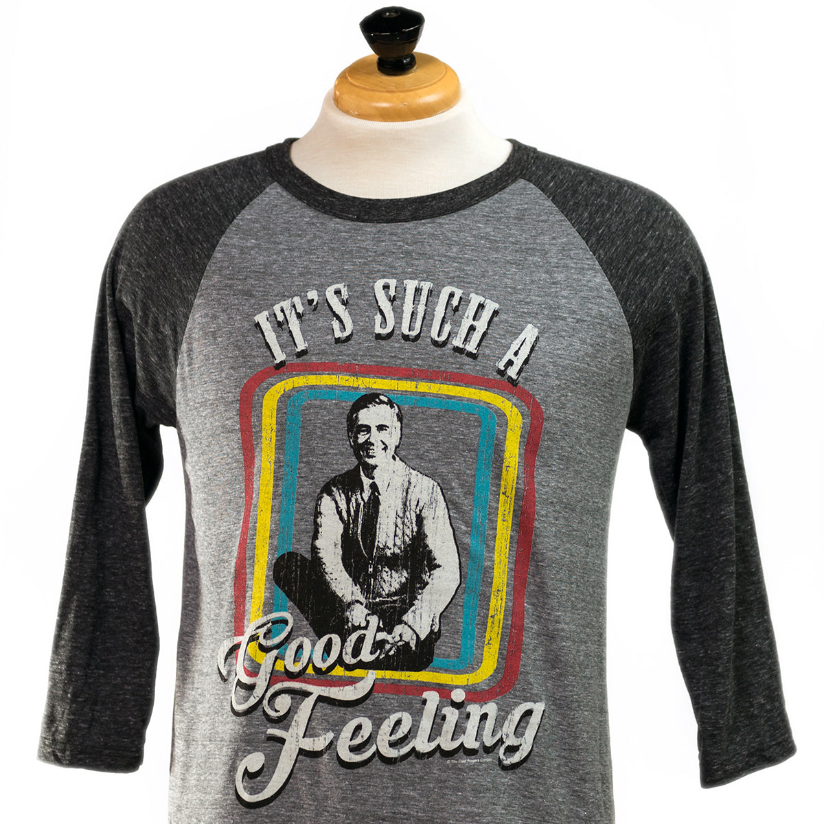 Mister Rogers Good Feeling Raglan Shirt