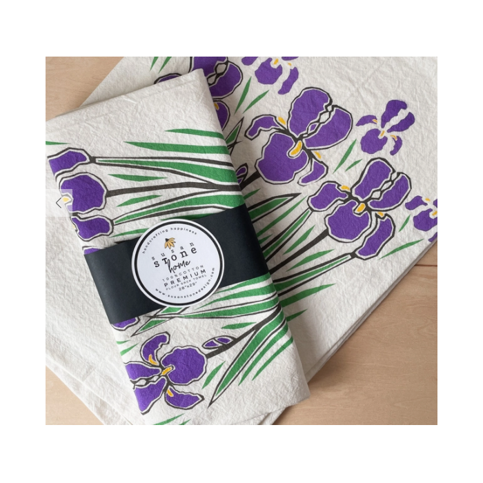 Floral Tea Towel
