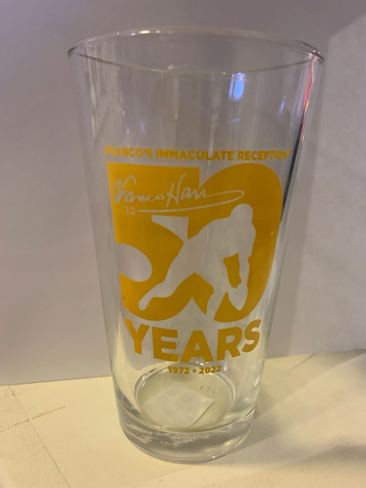 Immaculate Reception Pint Glass