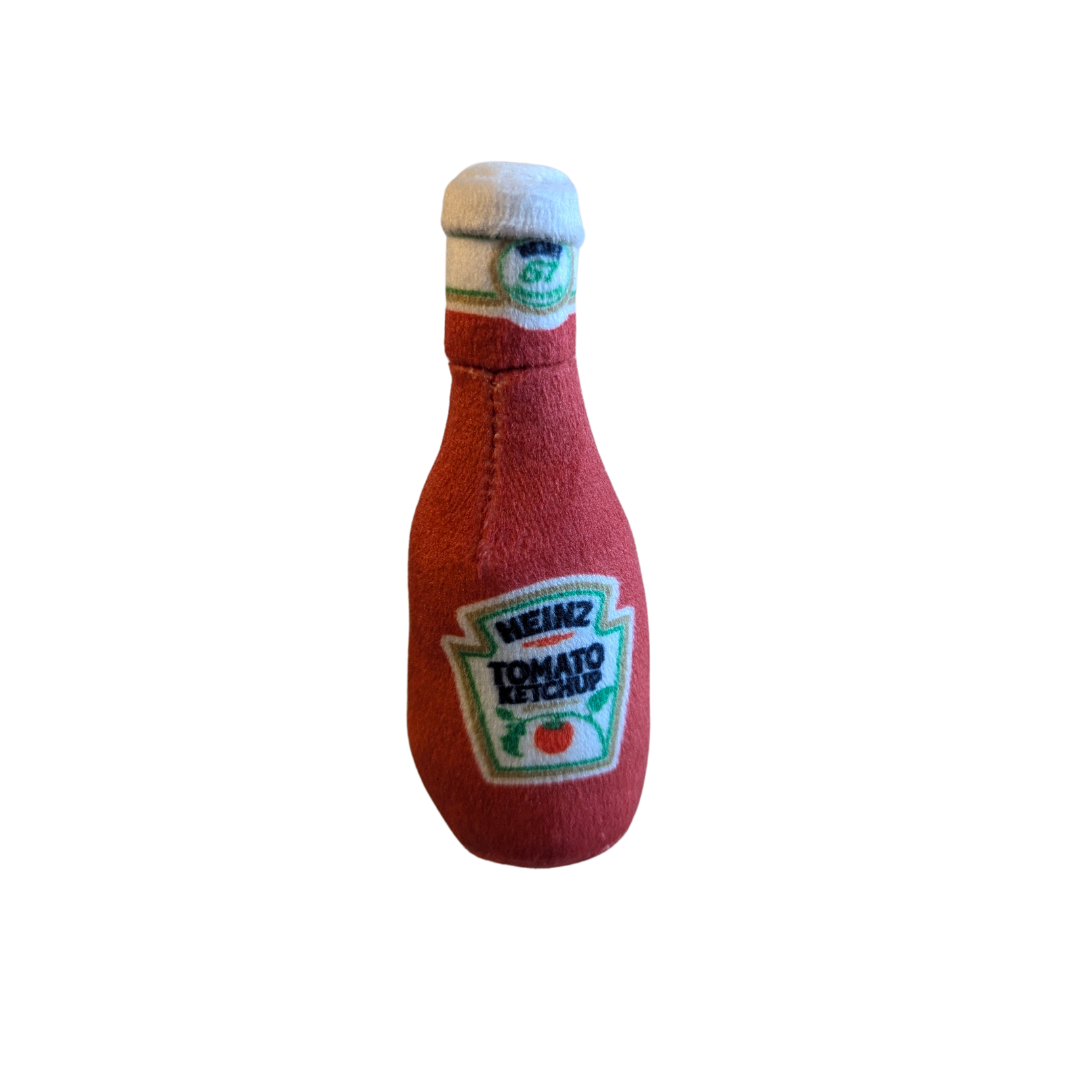 Heinz Ketchup Bottle Catnip Toy