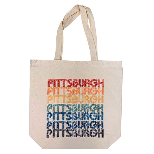 Pittsburgh Rainbow Tote Bag