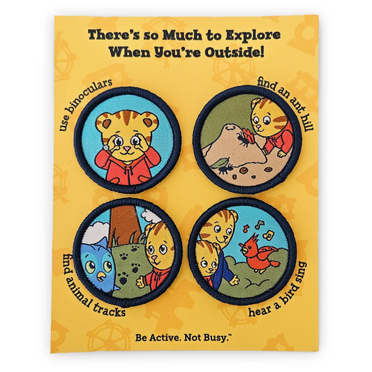 Daniel Tiger’s Neighborhood Explore Outside Patches