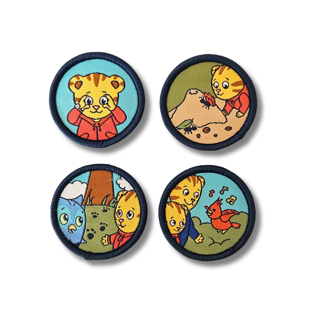 Daniel Tiger’s Neighborhood Explore Outside Patches