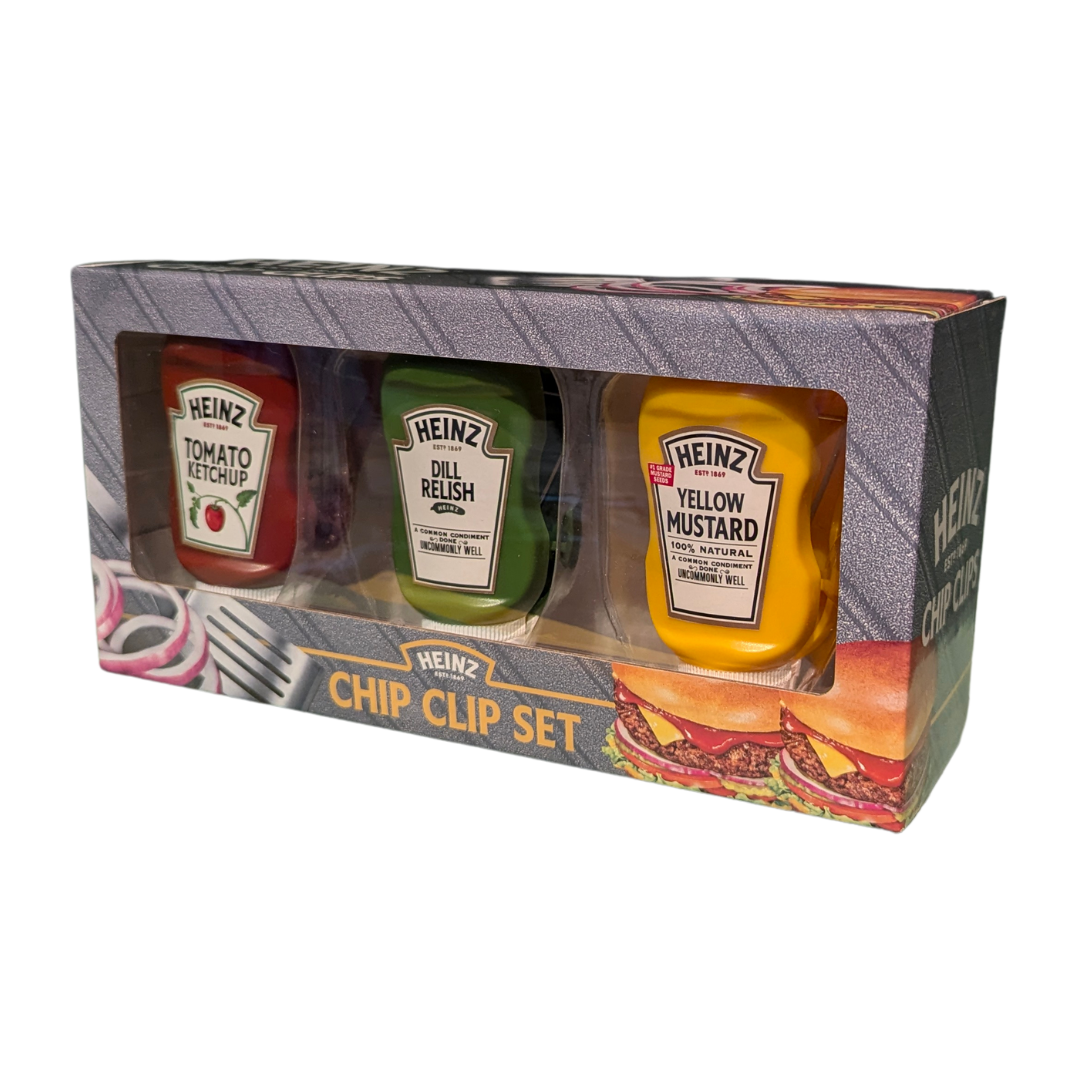 Heinz 3-Pack Chip Clips