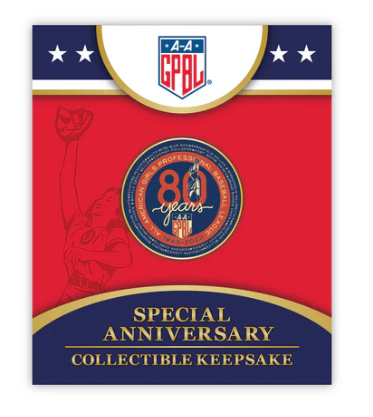 AAGPBL 80th Anniversary Commemorative Pin