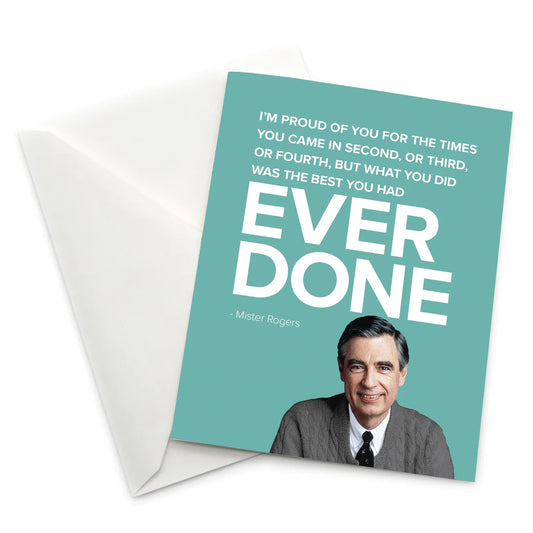 Mister Rogers Greeting Card