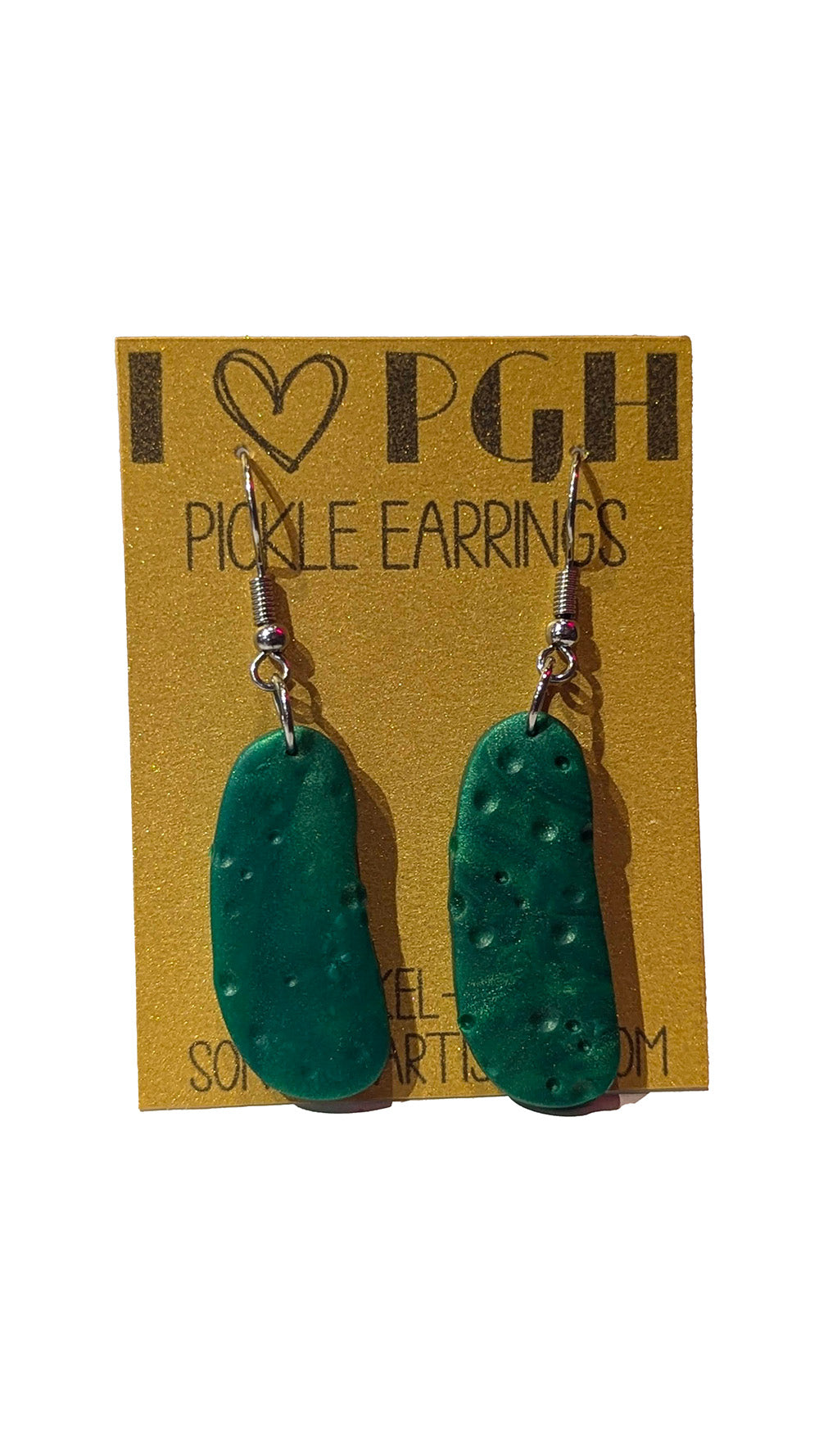 Pickle Earrings