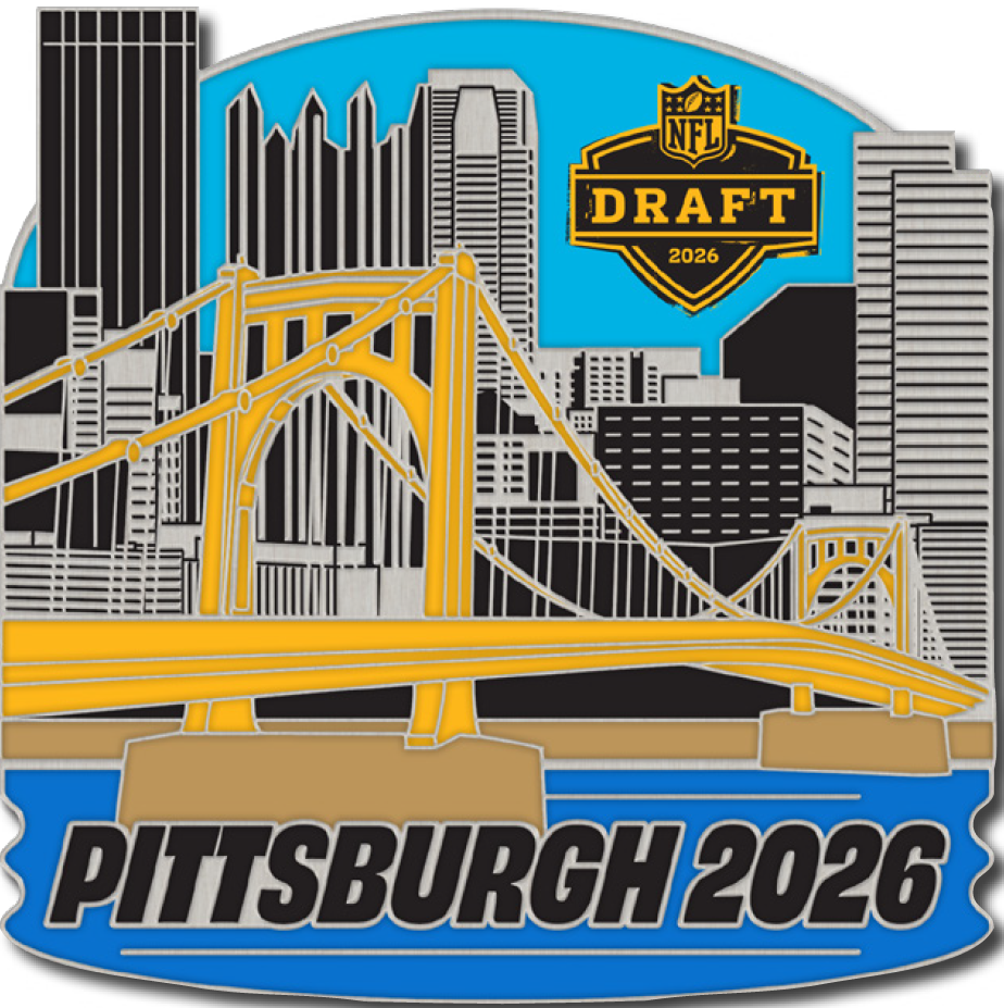 Pittsburgh 2026 NFL Draft Collector Pins
