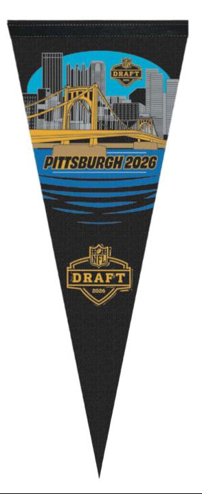 Pittsburgh 2026 NFL Draft Pennant