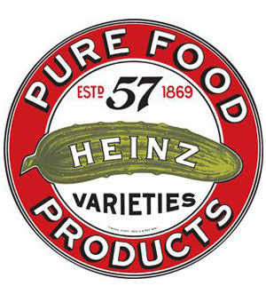 Heinz Pure Foods Tin Sign