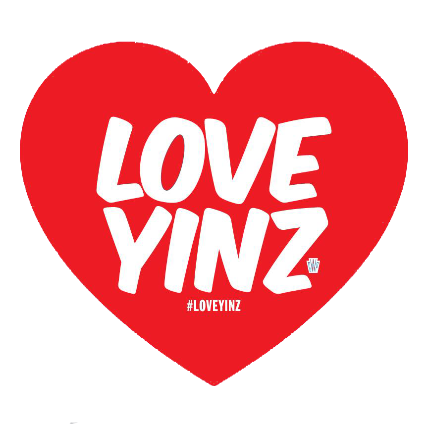 Love Yinz Sticker