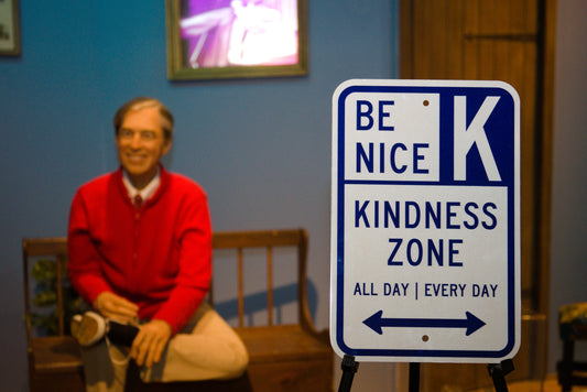 "Kindness Zone" Replica Road Sign (Full Size)