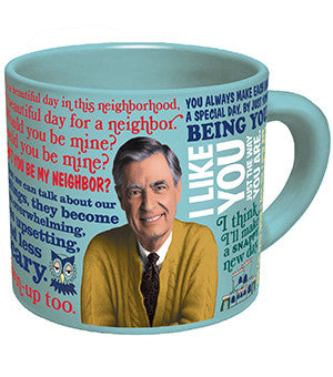 Mister Rogers Sweater Changing Mug