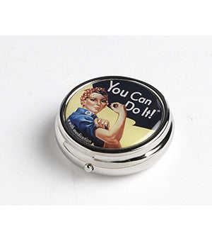 Rosie the Riveter Pill Box