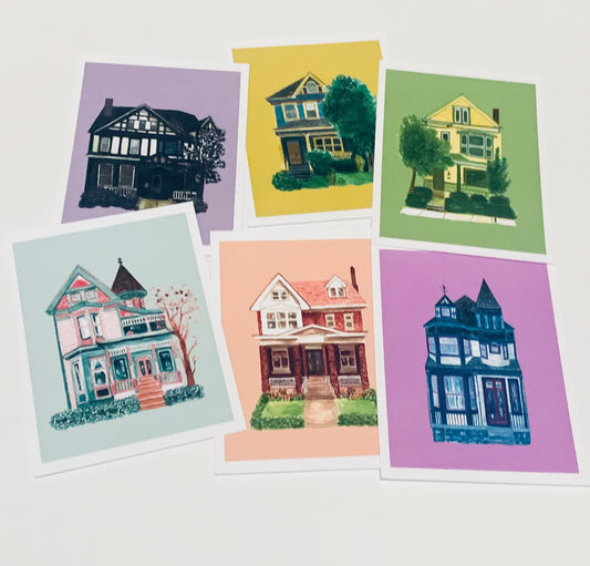 Houses of Pittsburgh Postcard Set