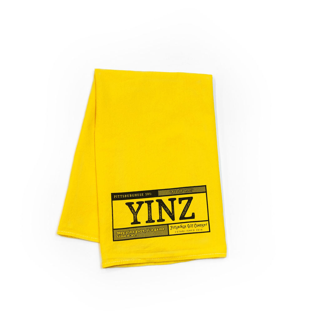 "Yinz" Tea Towel