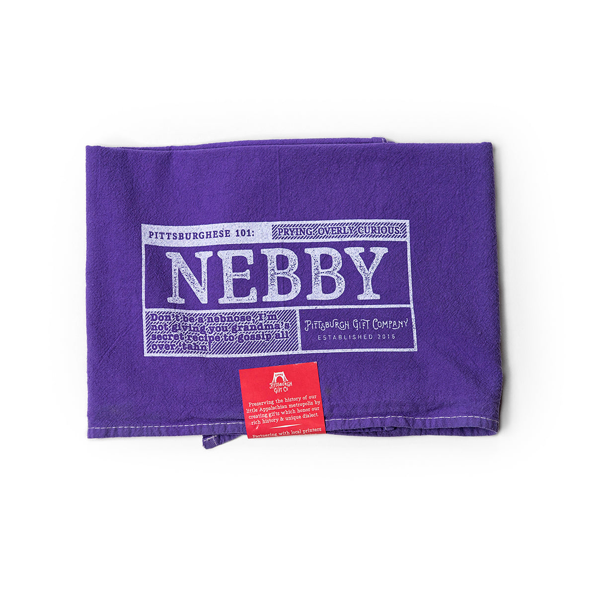 "Nebby" Tea Towel