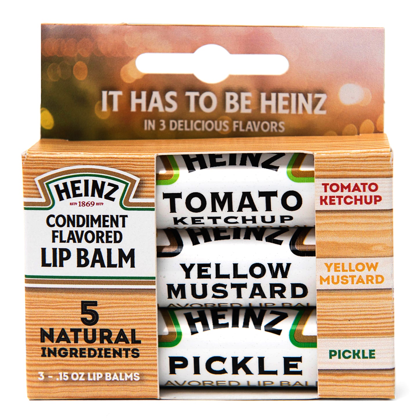 Heinz Lip Balm 3-Pack