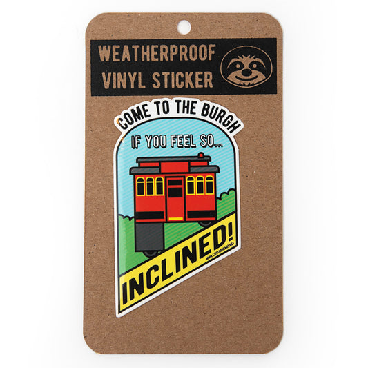 Incline Weatherproof Vinyl Sticker