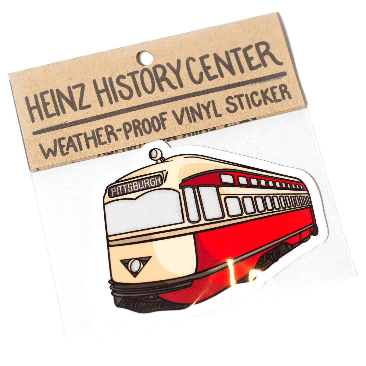 Heinz History Center Trolley (Sticker or Magnet)