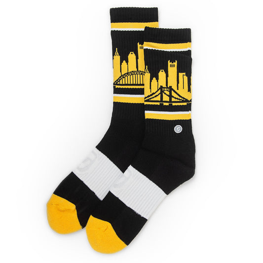 Pittsburgh Skyline Socks