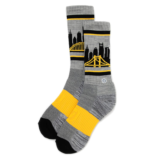 Pittsburgh Skyline Socks