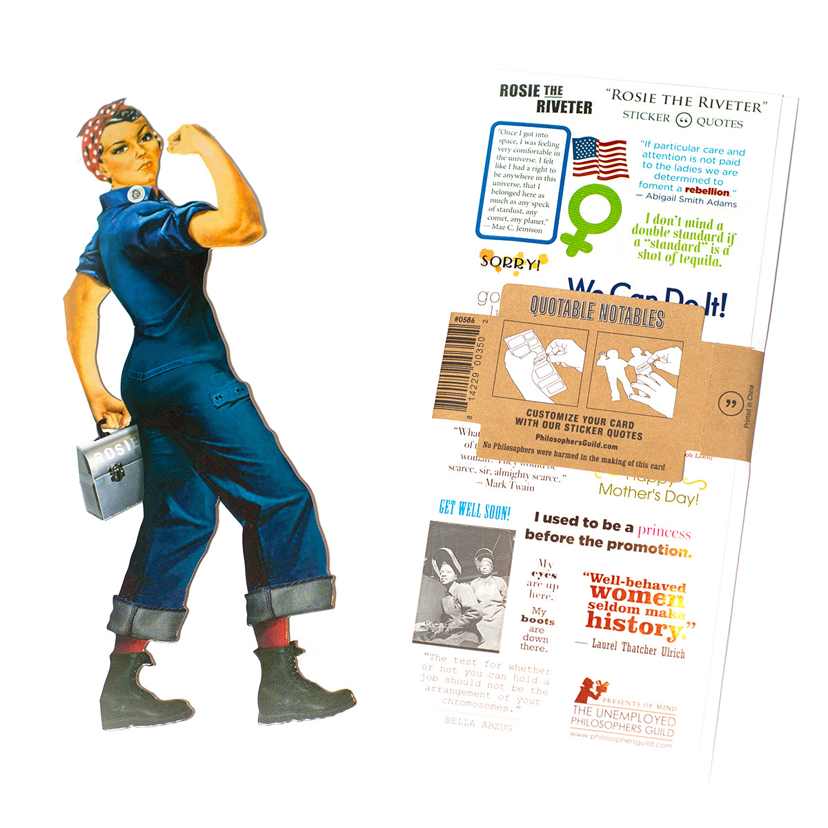 Rosie the Riveter Card