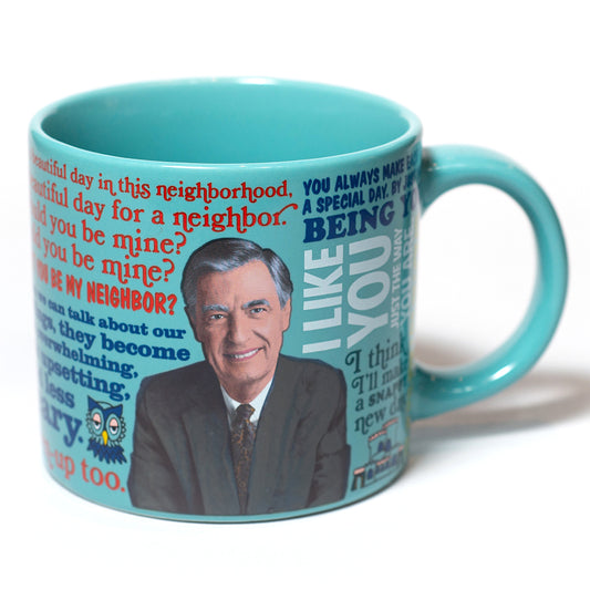 Mister Rogers Sweater Changing Mug