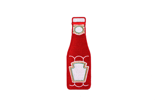 Heinz Ketchup Bottle Embroidered Patch