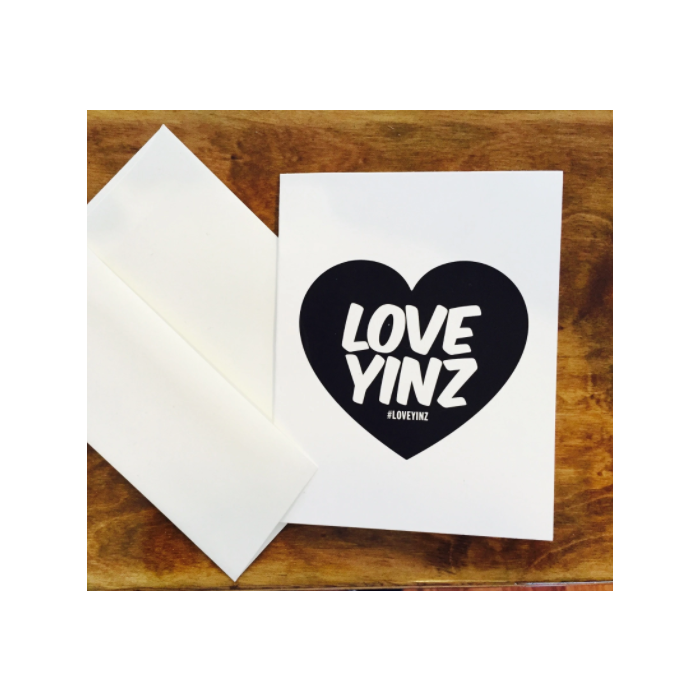 Love Yinz Greeting Card