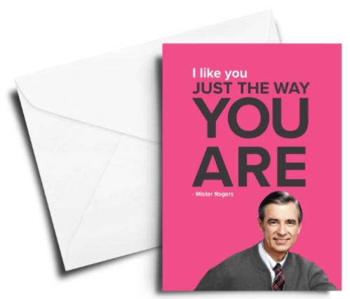 Mister Rogers Greeting Card